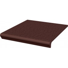 Ступень клинкерная с капиносом 30x33 Natural Brown Duro простая
